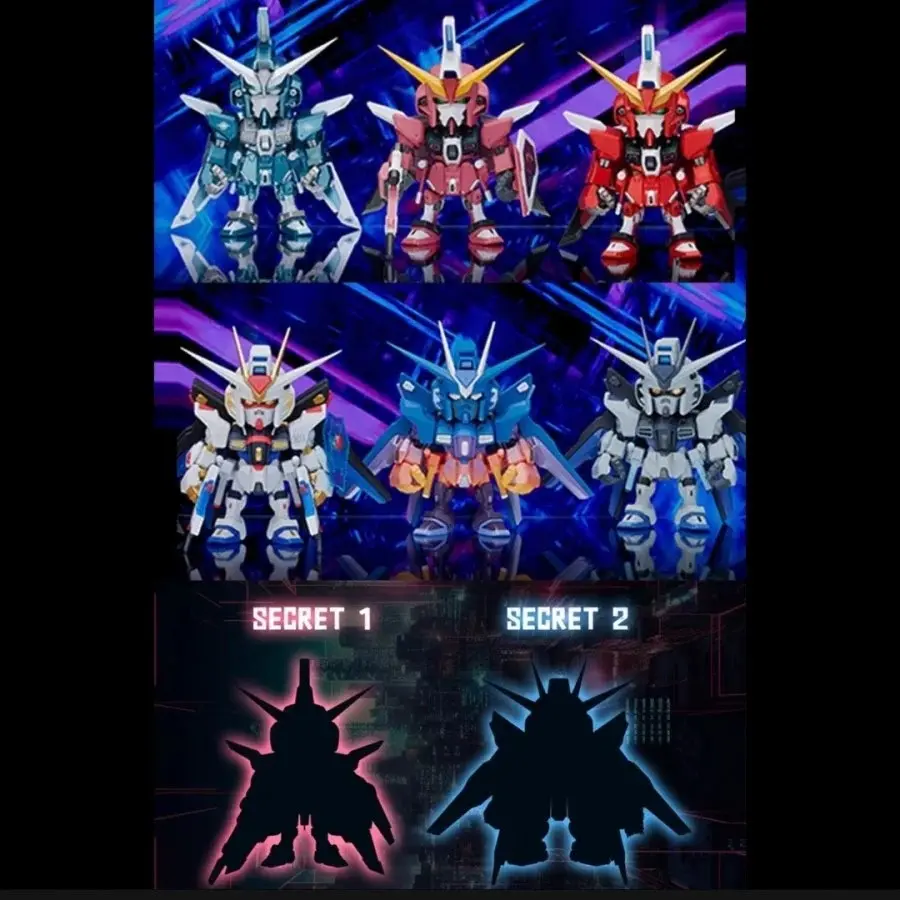 Mô hình QMSV MINI STRIKE FREEDOM GUNDAM & JUSTICE GUNDAM