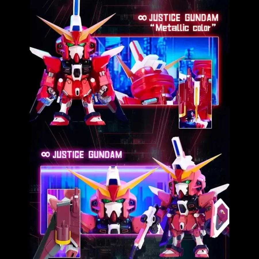 Mô hình QMSV MINI STRIKE FREEDOM GUNDAM & JUSTICE GUNDAM