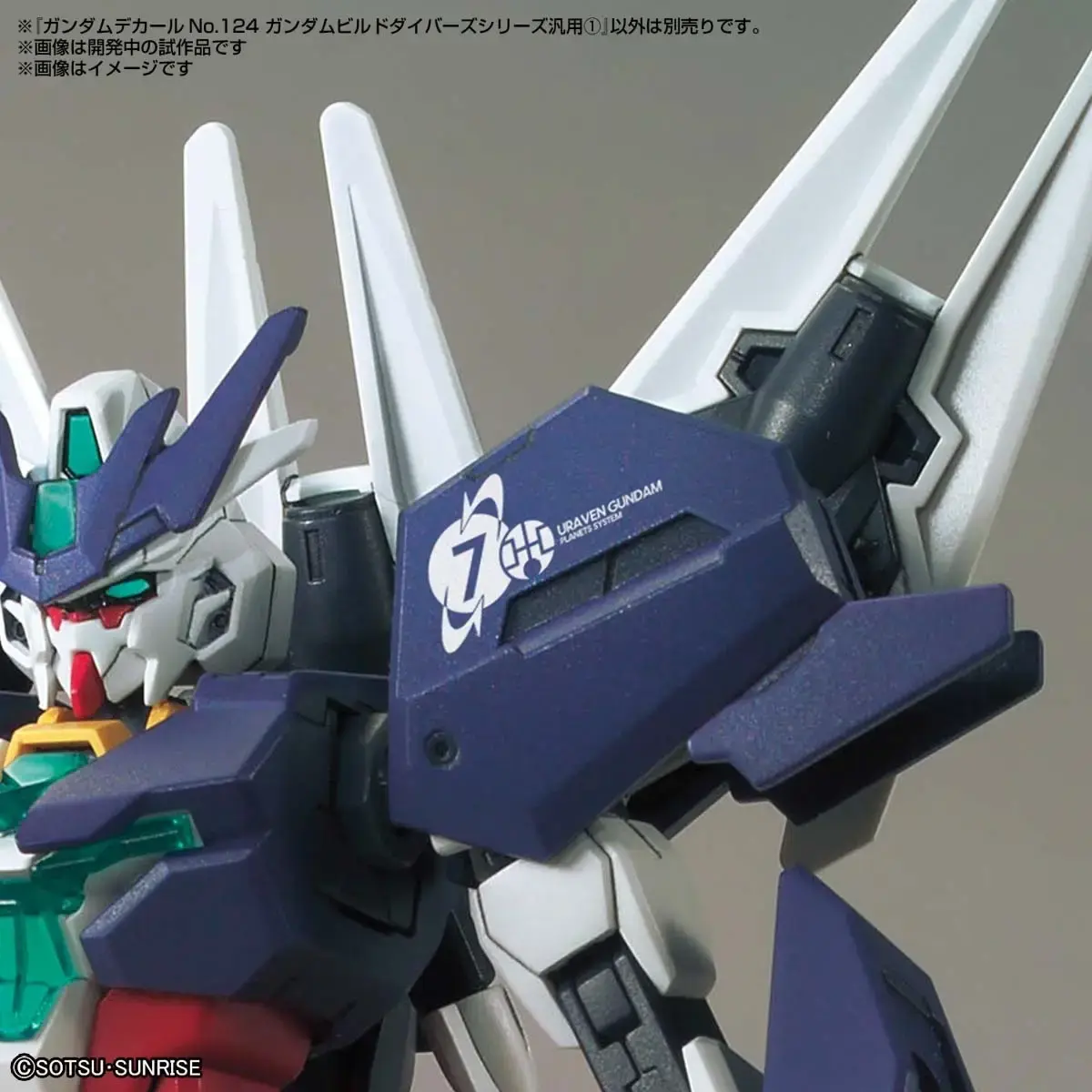 Phụ kiện mô hình  GUNDAM DECAL 124 GUNDAM BUILD DIVERS SERIES MULTIUSE ①