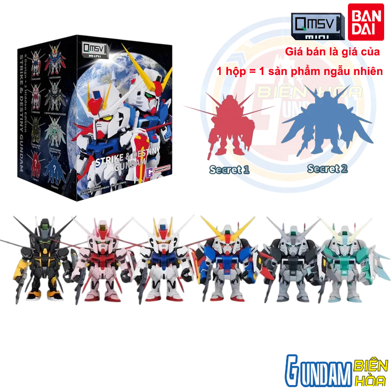 Mô hình QMSV MINI STRIKE & DESTINY GUNDAM