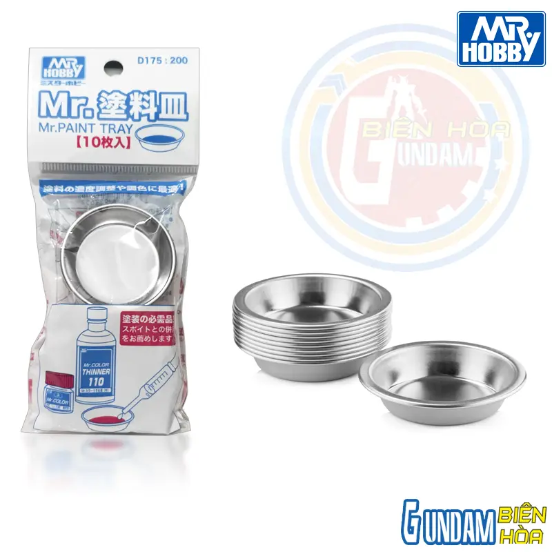 Khay pha sơn D175 – MR. PAINT TRAY Mr. Hobby [ 10 khay / 1 gói]