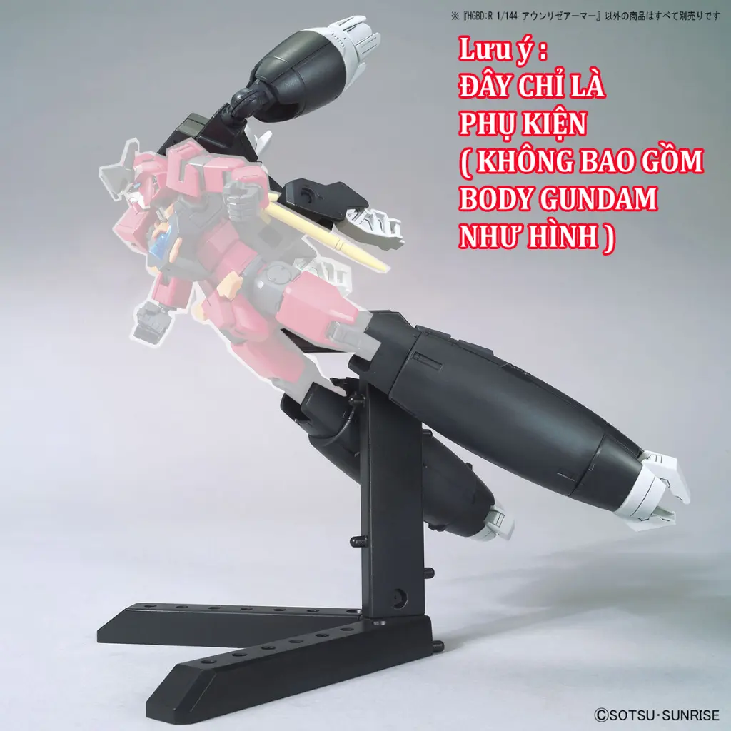 Mô hình lắp ráp phụ kiện HGBD:R 1/144 AUN[RIZE] ARMOR RIZE'S SUPPORT UNIT