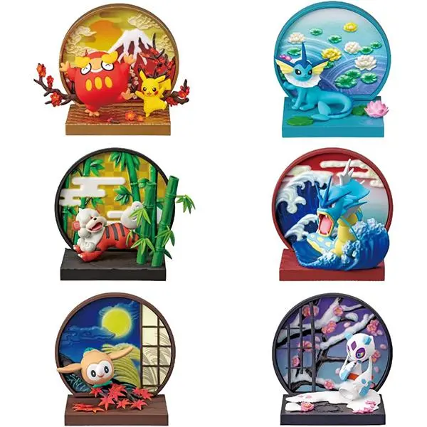 Mô hình Blindbox Re-ment POKEMON Japanese Window