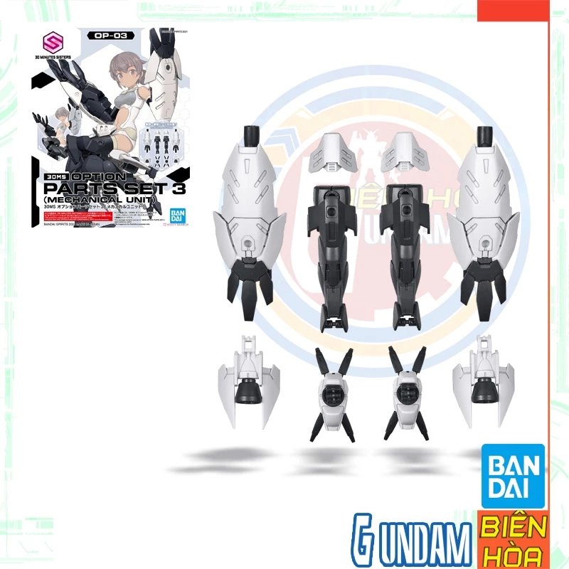 Mô hình lắp ráp phụ kiện 30MS OPTION PARTS SET 3 (MECHANICAL UNIT)