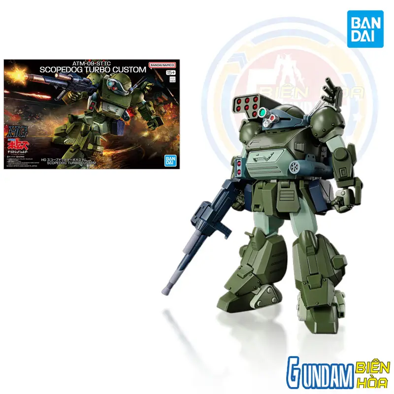 Mô hình lắp ráp HG SCOPEDOG TURBO CUSTOM