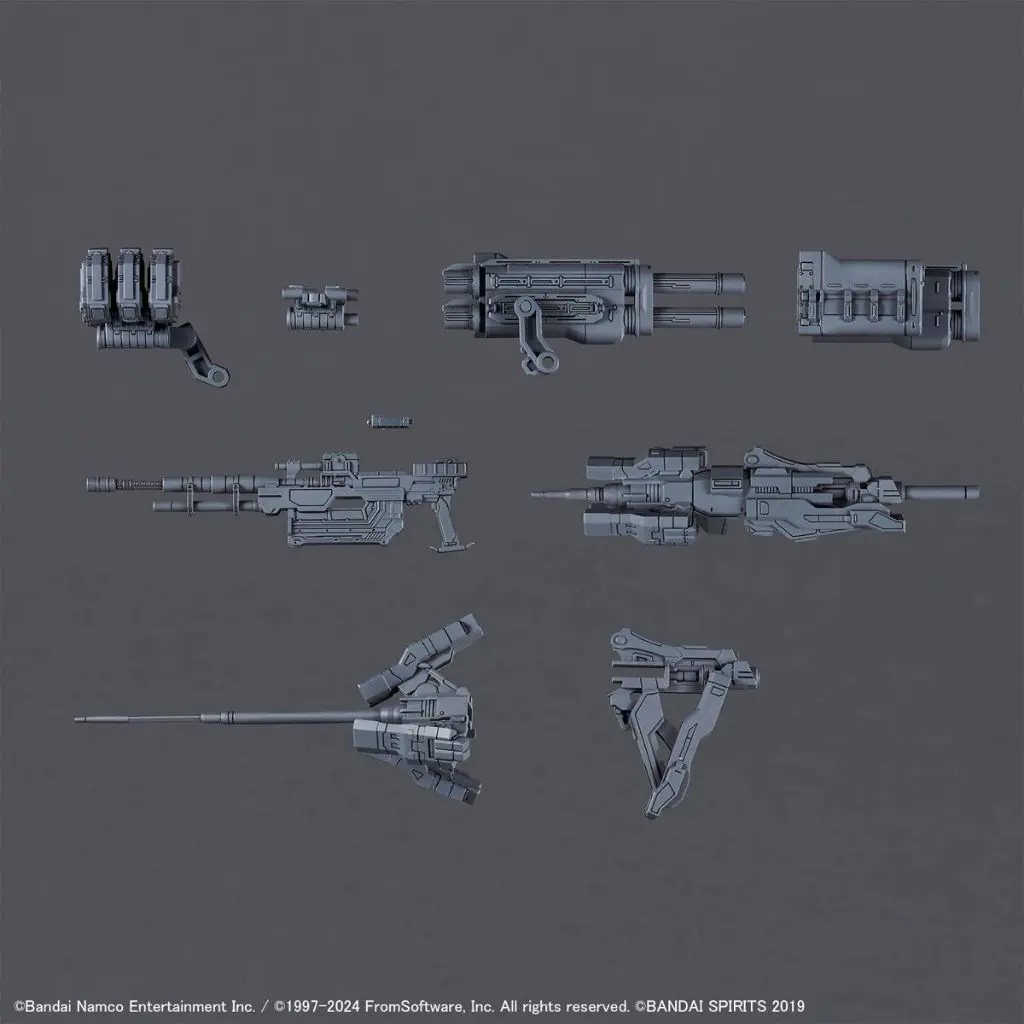 Mô hình lắp ráp phụ kiện 30MM OPTION PARTS SET ARMORED CORE Ⅵ FIRES OF RUBICON WEAPON SET 02
