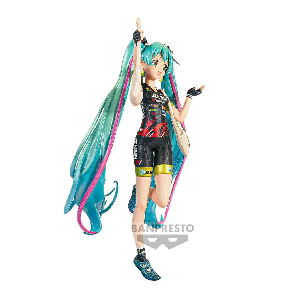 Mô hình Figure Banpresto CHRONICLE HATSUNE MIKU RACING VER TEAM UKYO CHEERING VER.