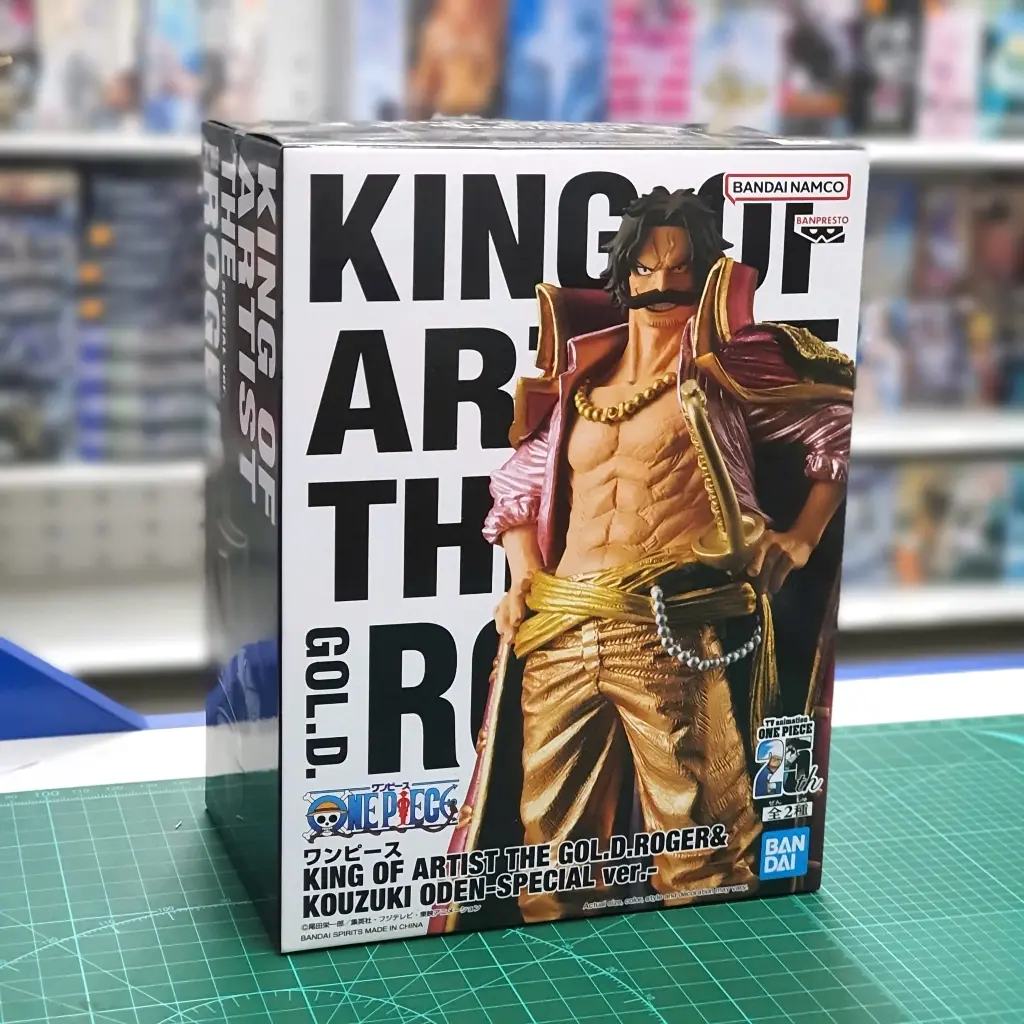 Mô hình figure banpresto ONE PIECE KING OF ARTIST THE GOL.D.ROGER＆KOUZUKI ODEN-SPECIAL VER.-(A:GOL.D.ROGER)