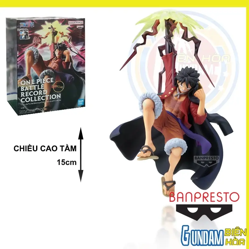 Mô hình Figure ONE PIECE BATTLE RECORD COLLECTION-MONKEY.D.LUFFYⅡ-SPECIAL
