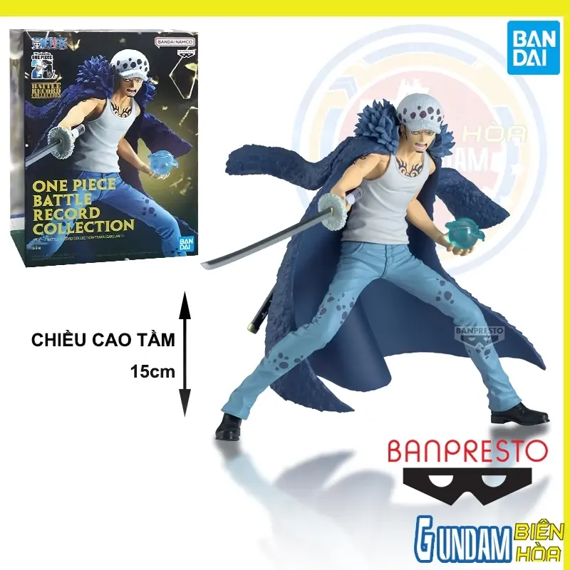 Mô hình Figure Banpresto ONE PIECE BATTLE RECORD COLLECTION TRAFALGAR.LAW