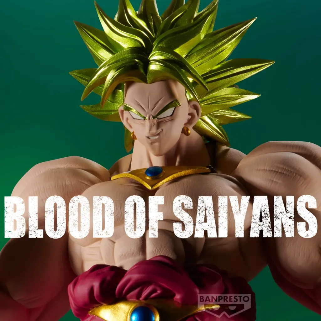 Mô hình Figure Banpresto DRAGON BALL Z BLOOD OF SAIYANS-SUPER SAIYAN BROLY