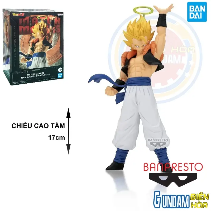 Mô hình Figure Banpresto DRAGON BALL Z MATCH MAKERS SUPER SAIYAN GOGETA