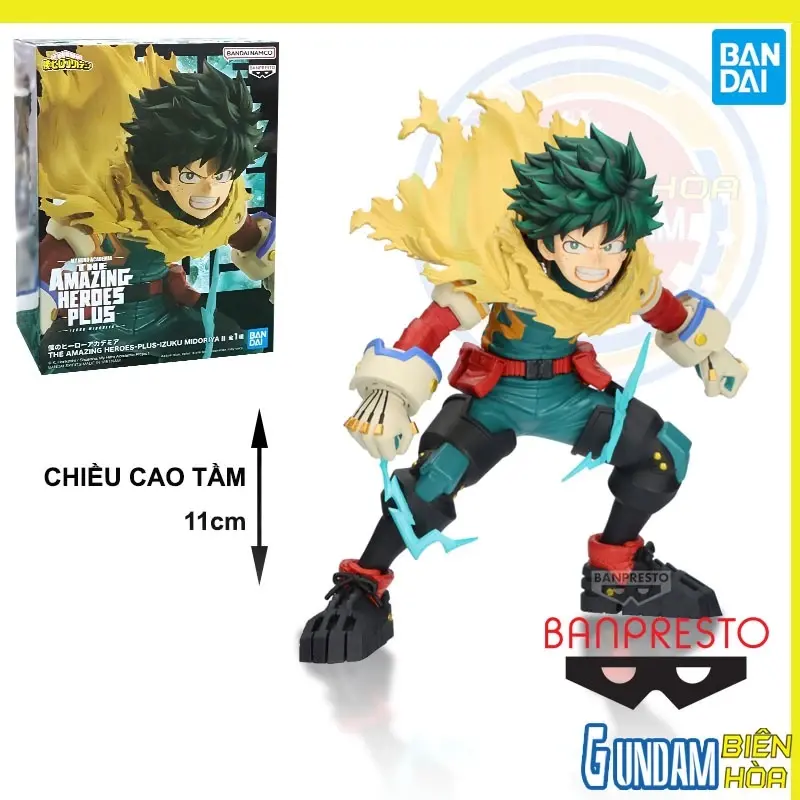 Mô hình Figure Banpresto MY HERO ACADEMIA THE AMAZING HEROES-PLUS IZUKU MIDORIYA Ⅱ