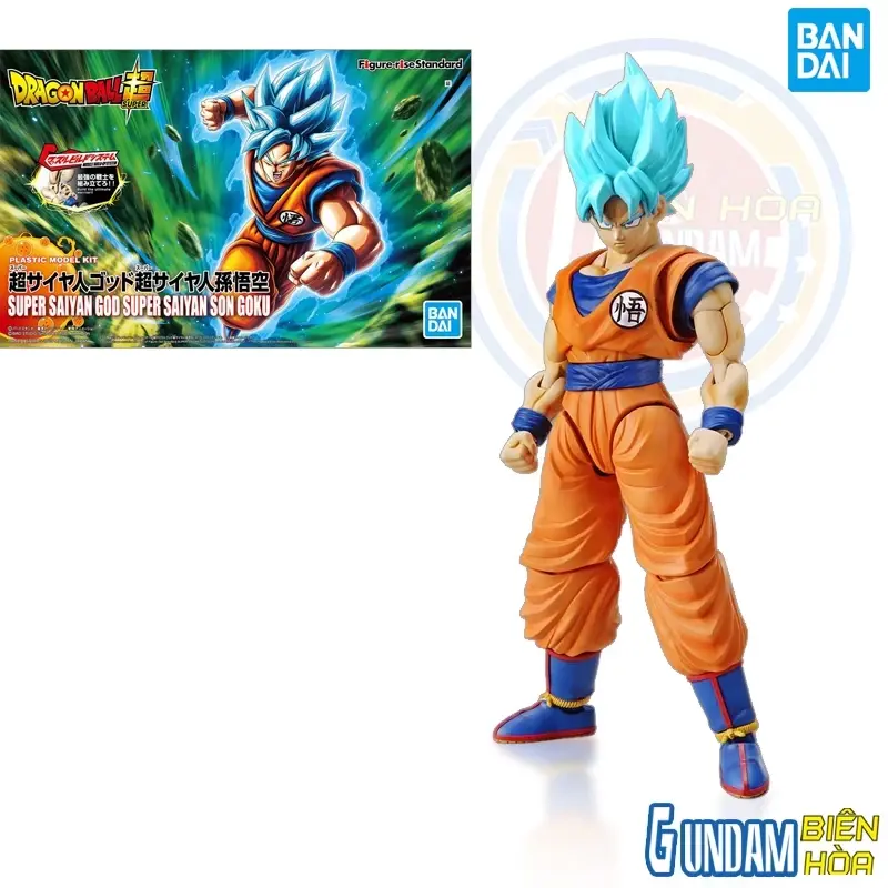 Mô hình lắp ráp Figure-rise Standard SUPER SAIYAN GOD SUPER SAIYAN SON GOKU(PKG renewal)