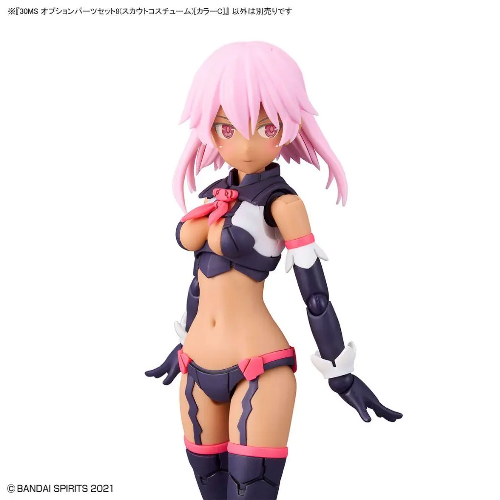 Bộ lắp ráp phụ kiện 30MS OPTION PARTS SET 8 (SCOUT COSTUME) [COLOR C]