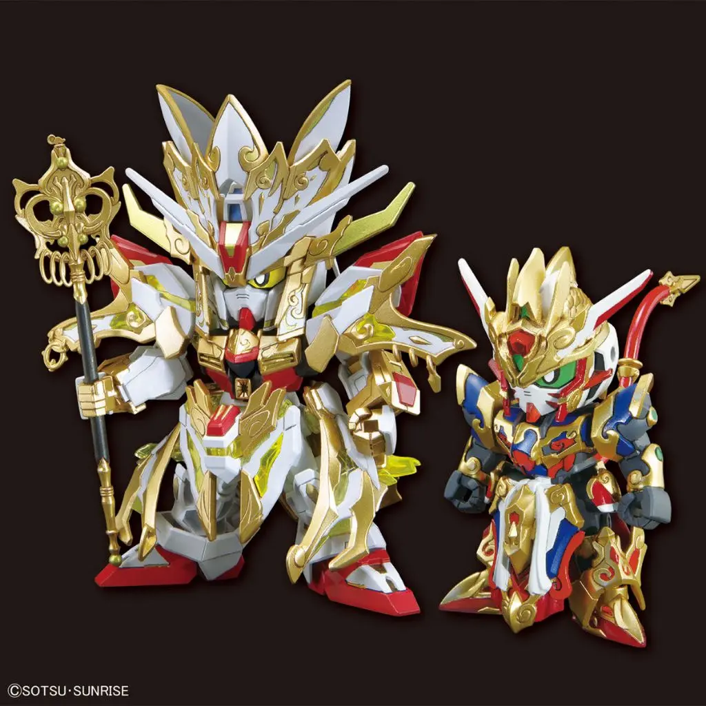 Mô hình lắp ráp SD WH REVIVAL OF THE HEROES! WUKONG IMPULSE GUNDAM (CHILDHOOD Ver.) & SANZANG STRIKE FREEDOM GUNDAM
