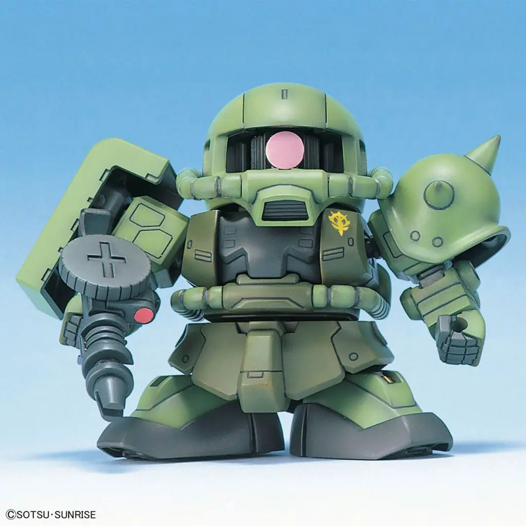 Mô hình lắp ráp SD BB SENSHI MOBILE SUIT GUNDAM PRINCIPALITY OF ZEON MOBILE SUIT SET
