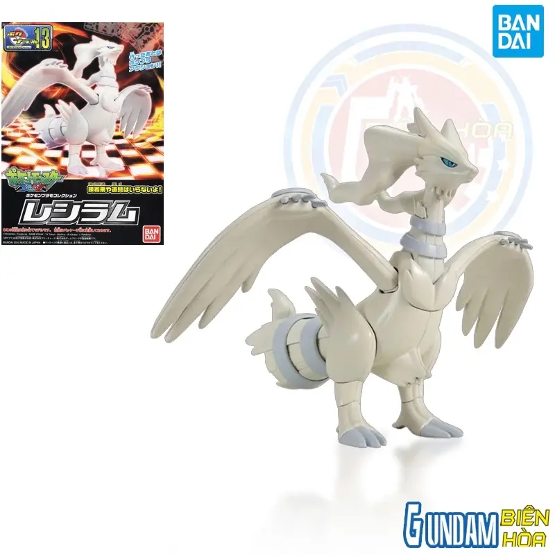 Mô hình lắp ráp Pokepla PLAMO COLLECTION 13 SELECT SERIES RESHIRAM