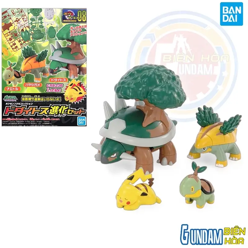 Mô hình lắp ráp Pokemon TORTERRA EVOLUTION SET