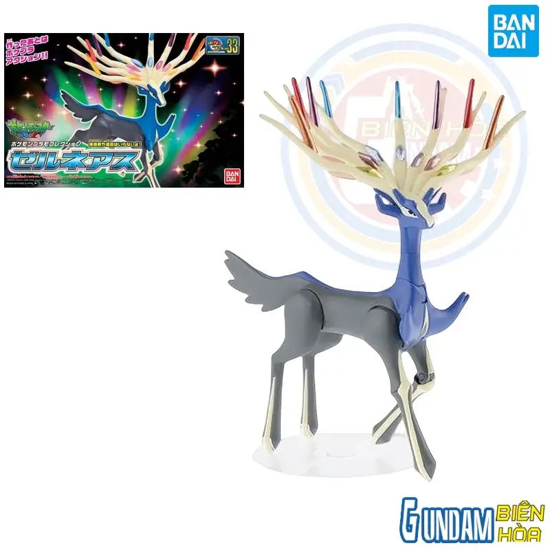 Mô hình lắp ráp PokePla PLAMO COLLECTION No.33 Xerneas
