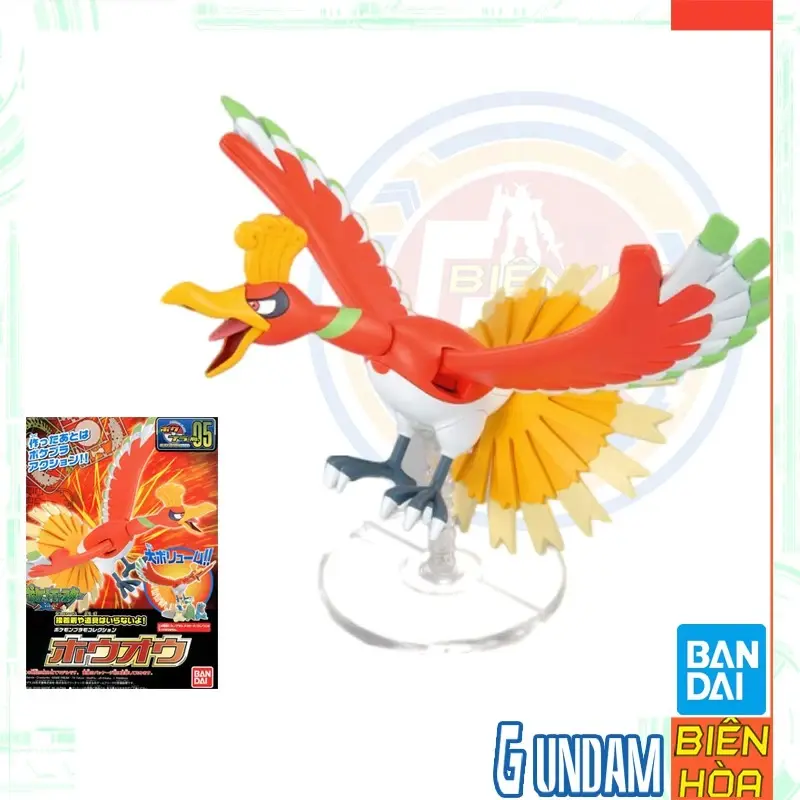 Mô hình lắp ráp PokePla Collection Ho-Oh