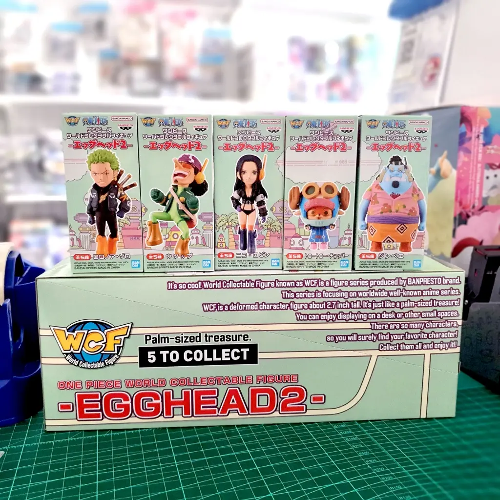 Mô hình ONE PIECE WORLD COLLECTABLE FIGURE-EGG HEAD 2
