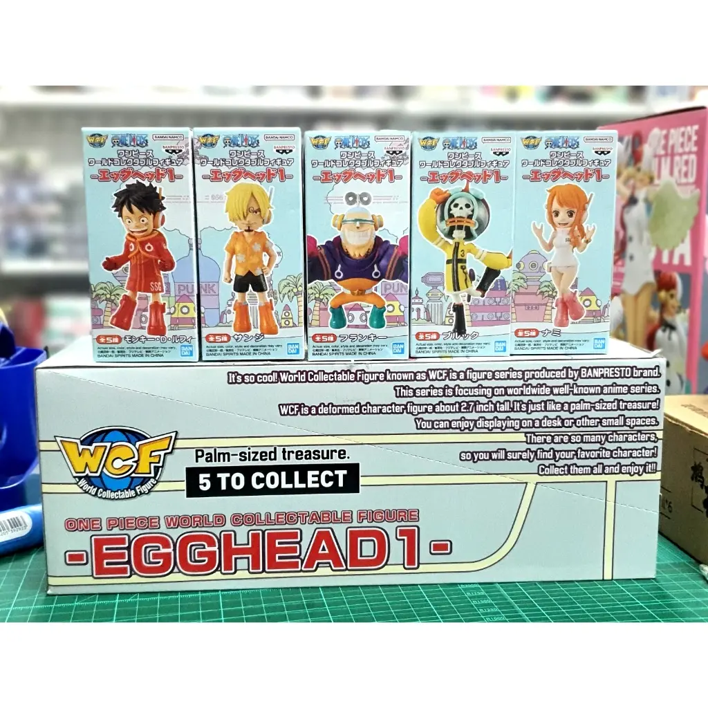 Mô hình ONE PIECE WORLD COLLECTABLE FIGURE-EGG HEAD