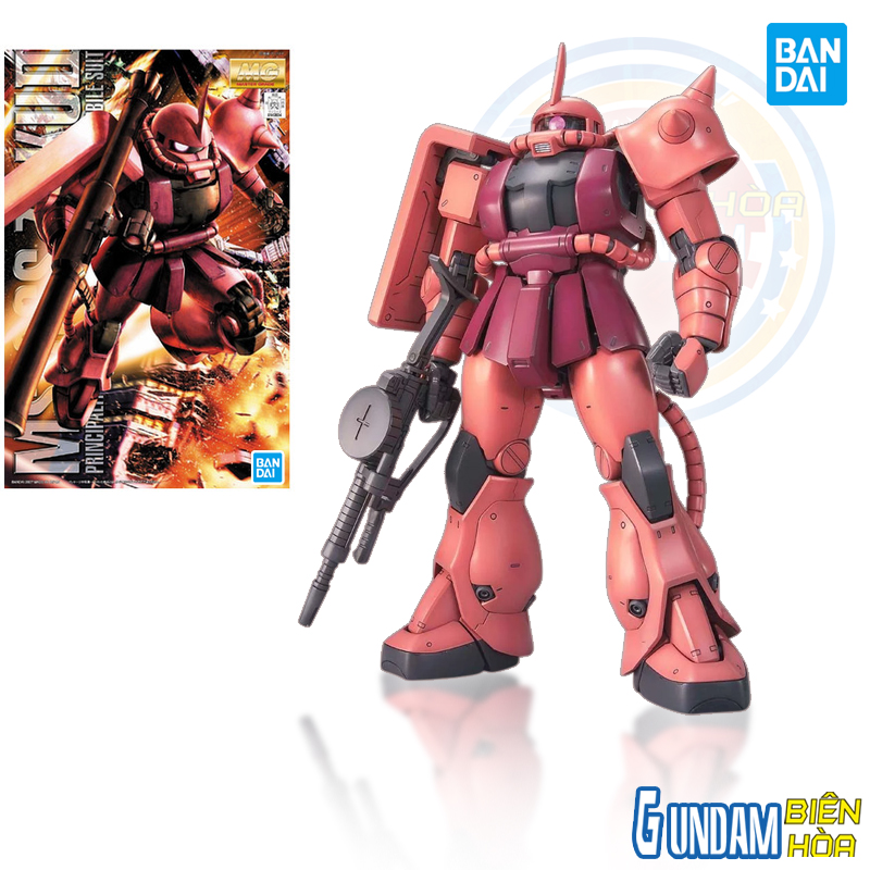 Mô hình lắp ráp MG 1/100 MS-06S CHAR'S ZAKU ver. 2.0