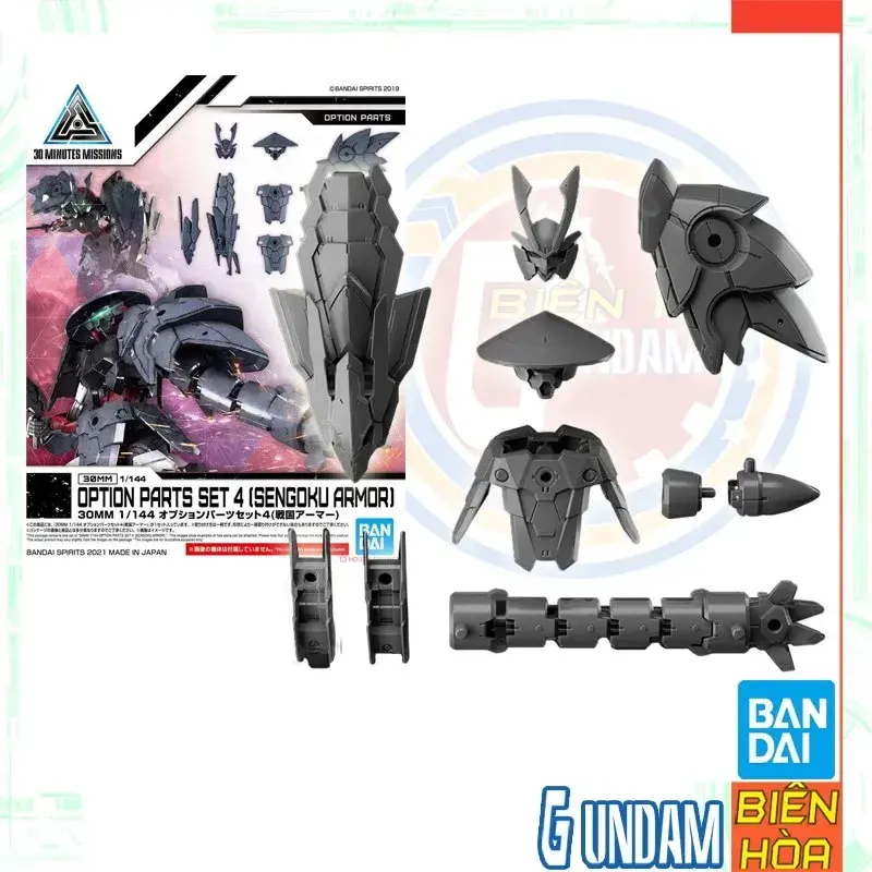 Bộ phụ kiện lắp ráp 30MM 1/144 OPTION PARTS SET 4 (SENGOKU ARMOR)