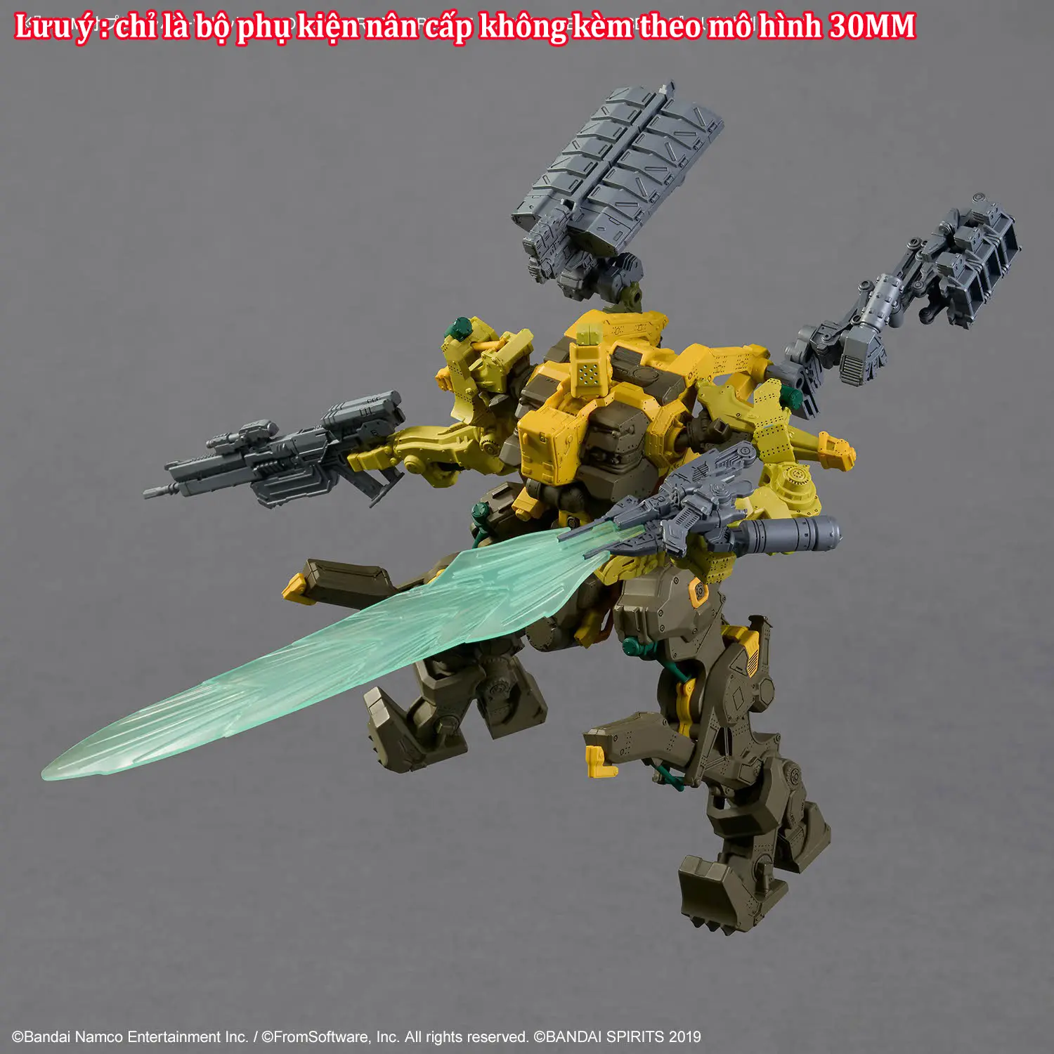 Mô hình lắp ráp  phụ kiện 30MM OPTION PARTS SET ARMORED CORE Ⅵ FIRES OF RUBICON WEAPON SET 05