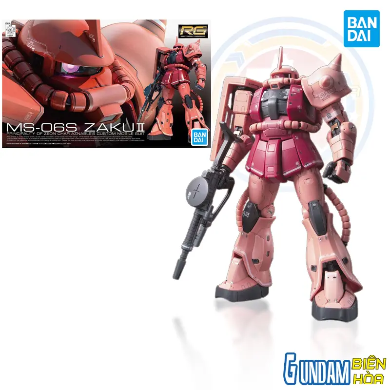 Mô hình lắp ráp RG 1/144 MS-06S ZAKUⅡ