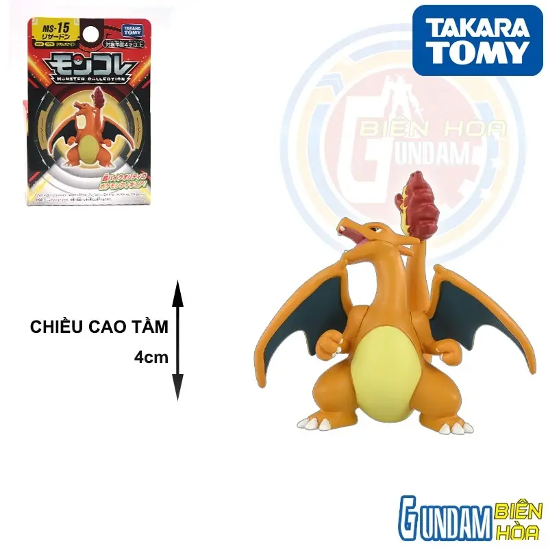 Mô hình Moncolle Pokemon MS-15 Charizard