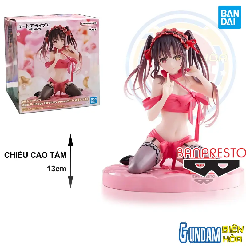 Mô hình Figure Banpresto DATE A LIVE KURUMI TOKISAKI-HAPPY BIRTHDAY PRESENT-FIGURE