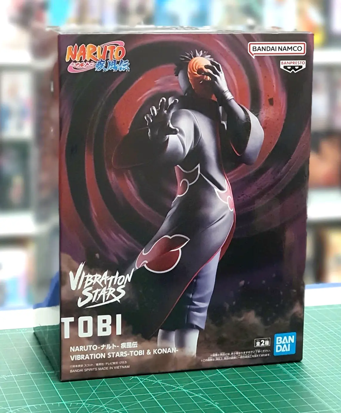 Mô hình Figure Banpresto NARUTO SHIPPUDEN VIBRATION STARS-TOBI