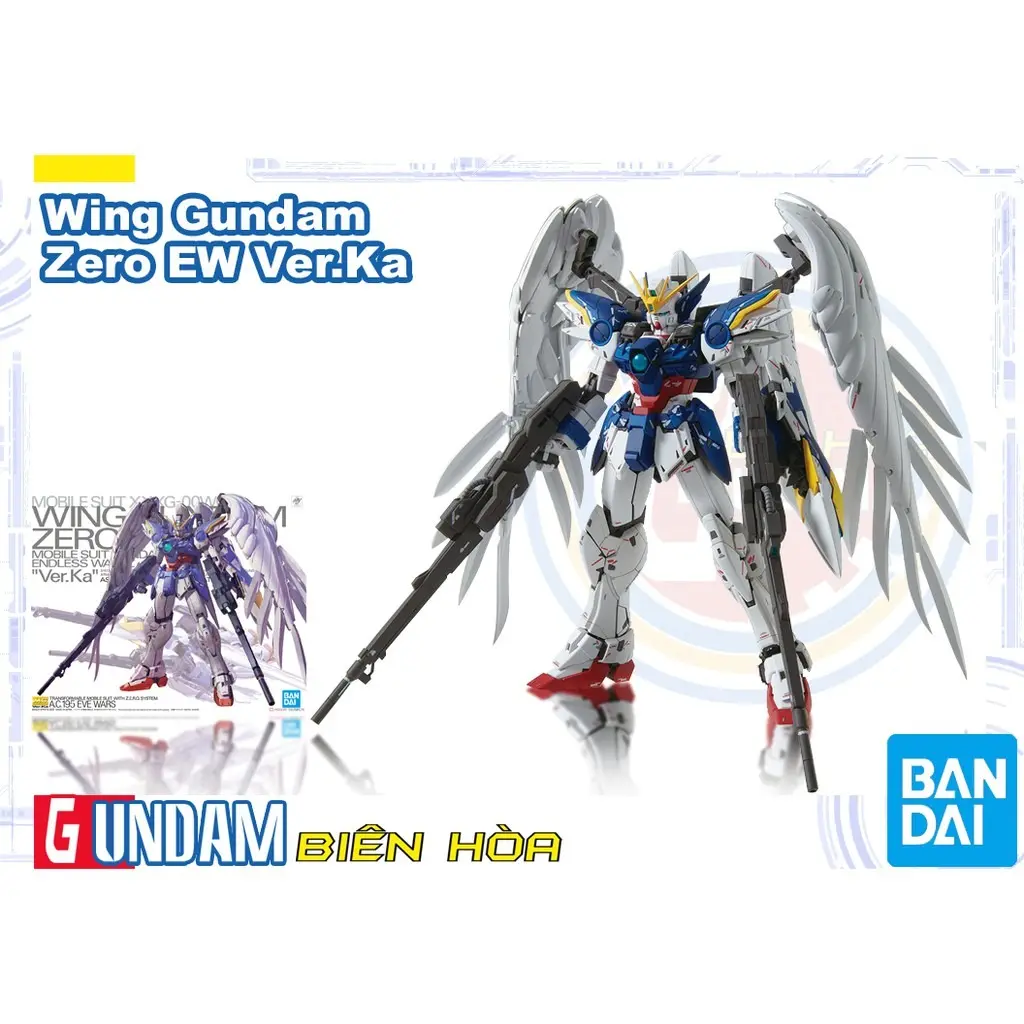Mô hình lắp ráp MG 1/100 WING GUNDAM ZERO EW Ver.Ka