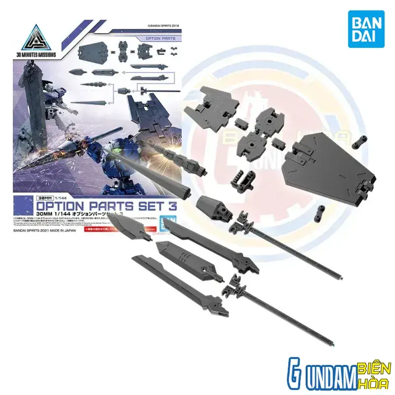 Bộ phụ kiện lắp ráp 30MM 1/144 OPTION PARTS SET 3