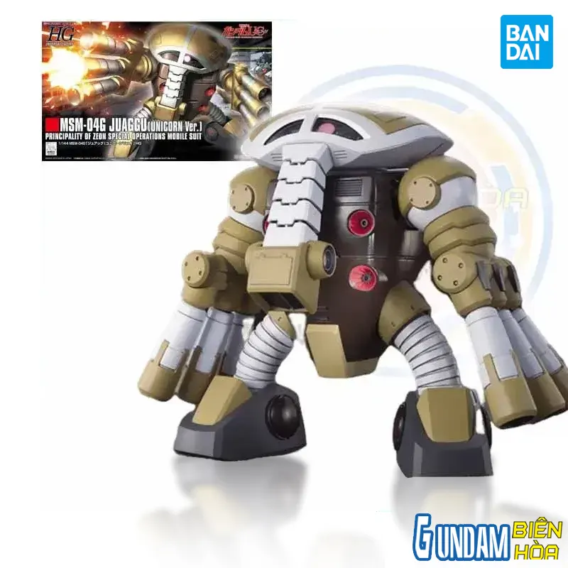 Mô hình lắp ráp 1/144 HGUC JUAGGU (UNICORN VER.)