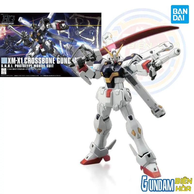 Mô hình lắp ráp 1/144 HGUC CROSSBONE GUNDAM X1