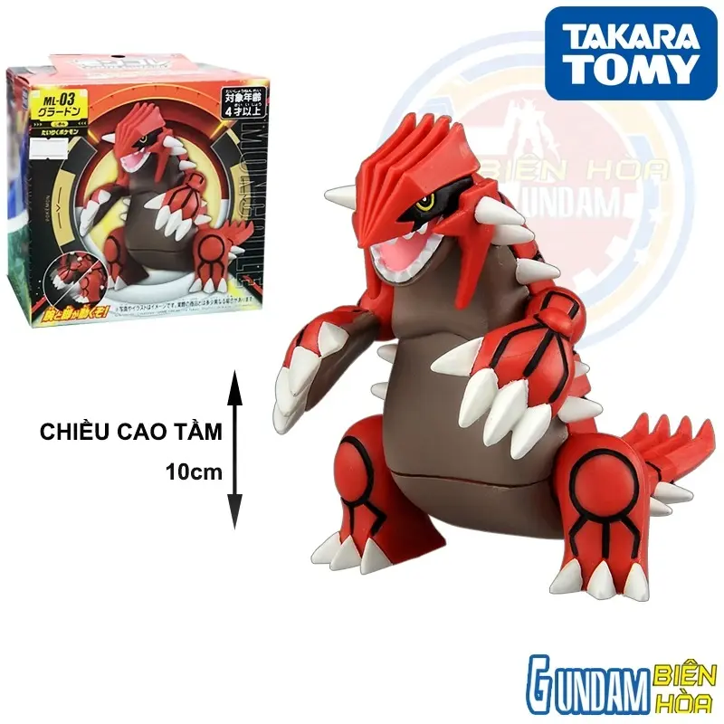 Pokemon ML-03 Groudon