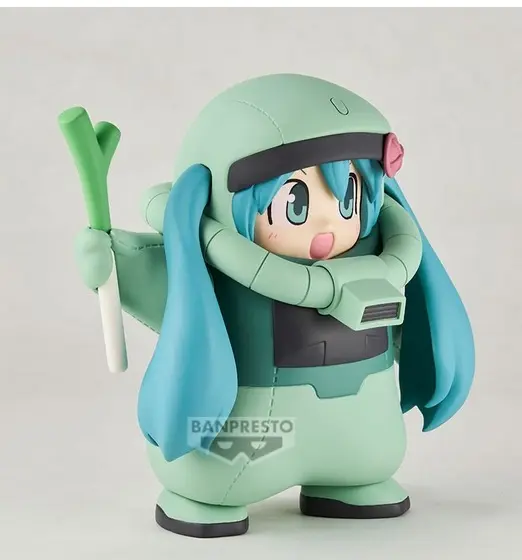 Mô hình Figure Banpresto GUNDAM 45TH×HATSUNE MIKU FIGURE ZAKU COSTUME [HATSUNE MIKU VER.]
