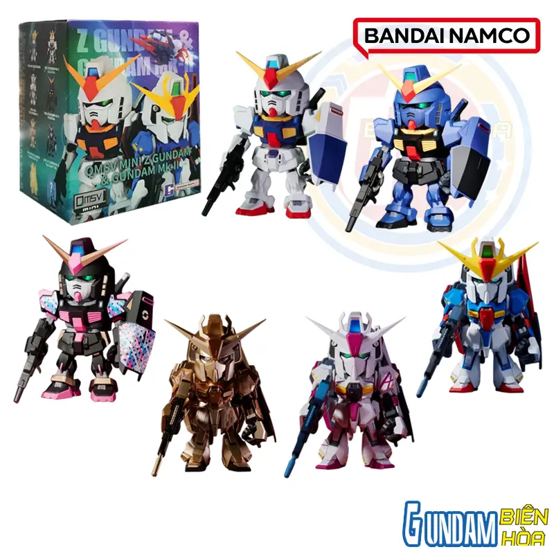 Mô hình QMSV MINI Z GUNDAM&GUNDAM MK-II