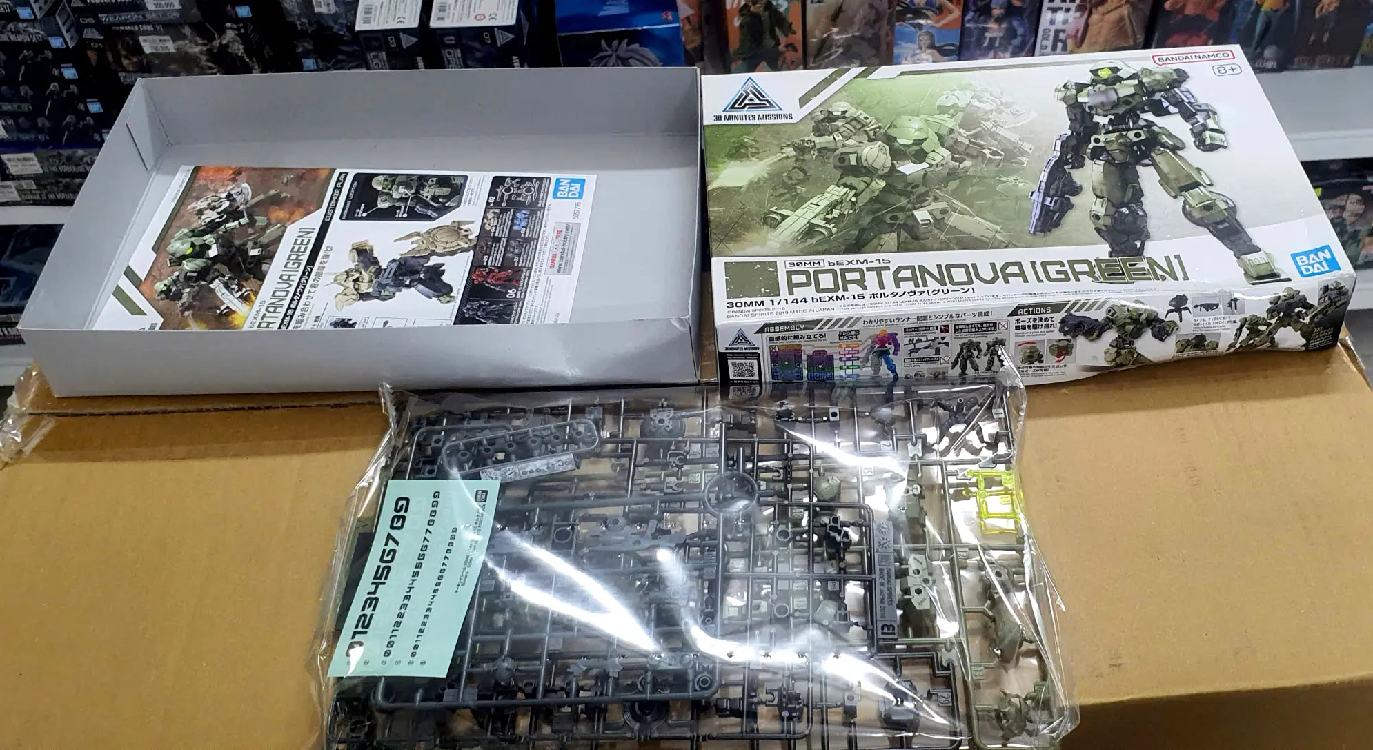 [ HÀNG THANH LÝ] ĐỌC KỸ MÔ TẢ Mô hình lắp ráp 30MM VOLPANOVA QUAD BIKE + PORTANOVA[ GREEN]