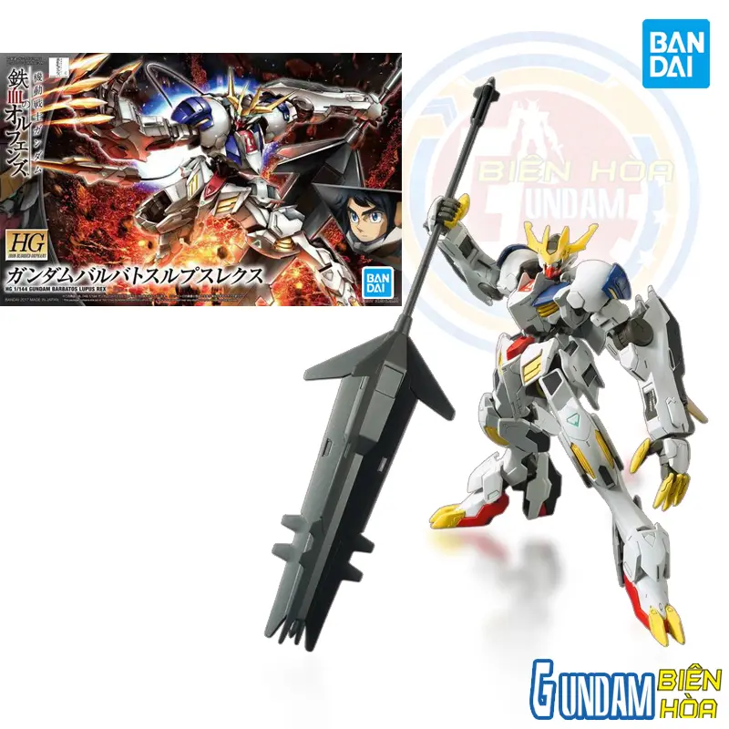 Mô hình lắp ráp HG IBO 1/144 BARBATOS LUPUS REX