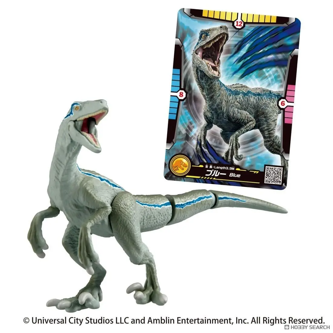 Mô hình ANIA Jurassic World Blue Battle Card set