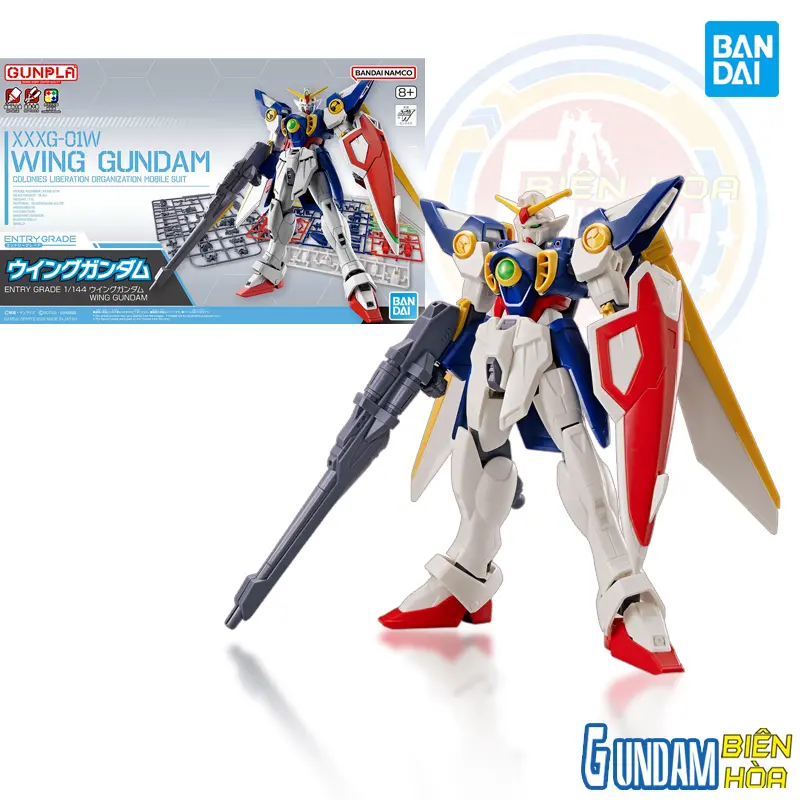 Mô hình lắp ráp ENTRY GRADE 1/144 WING GUNDAM