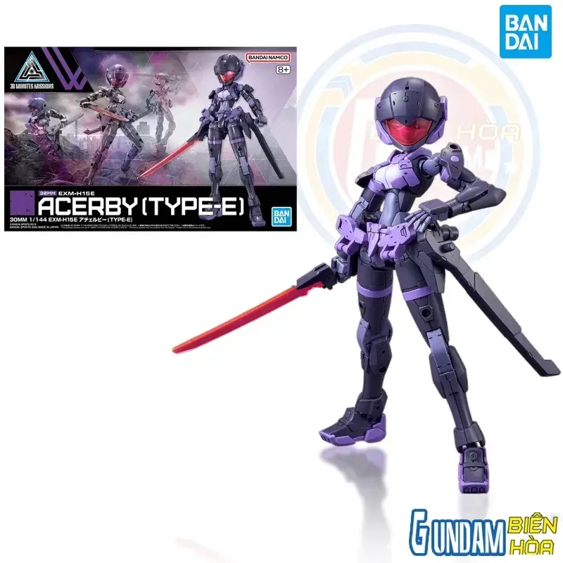 Mô hình lắp ráp 30MM 1/144 EXM-H15E ACERBY (TYPE-E)