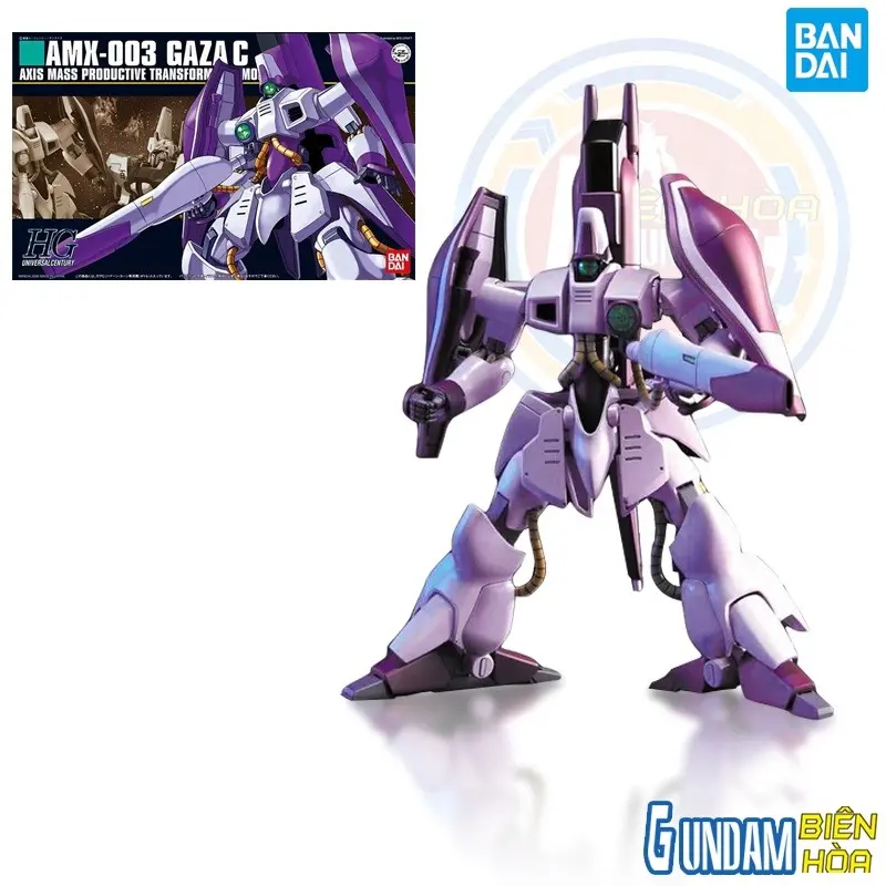 Mô hình lắp ráp 1/144 HGUC GAZA C (HAMAN KARN'S MOBILE SUIT)