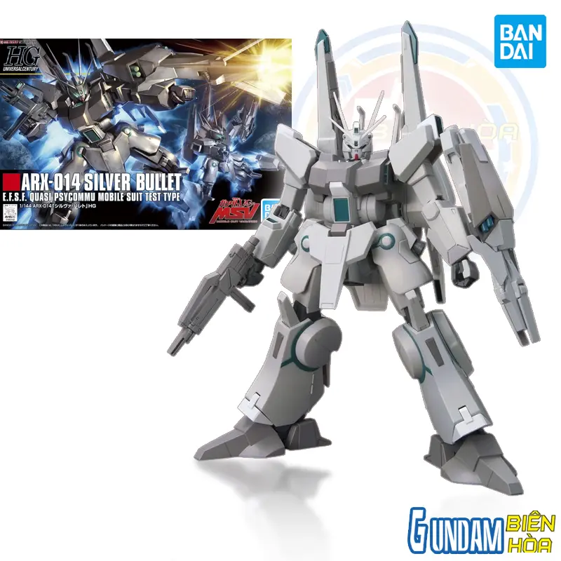 Mô hình lắp ráp 1/144 HGUC SILVER BULLET