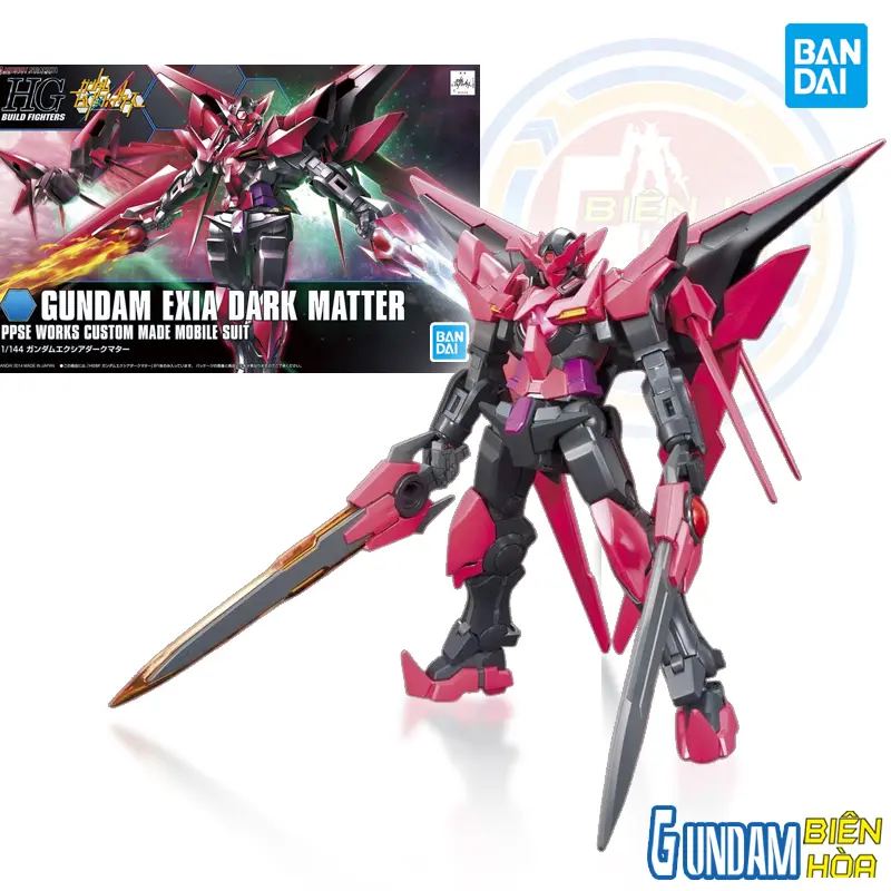 Mô hình lắp ráp HGBF 1/144 GUNDAM EXIA DARK MATTER