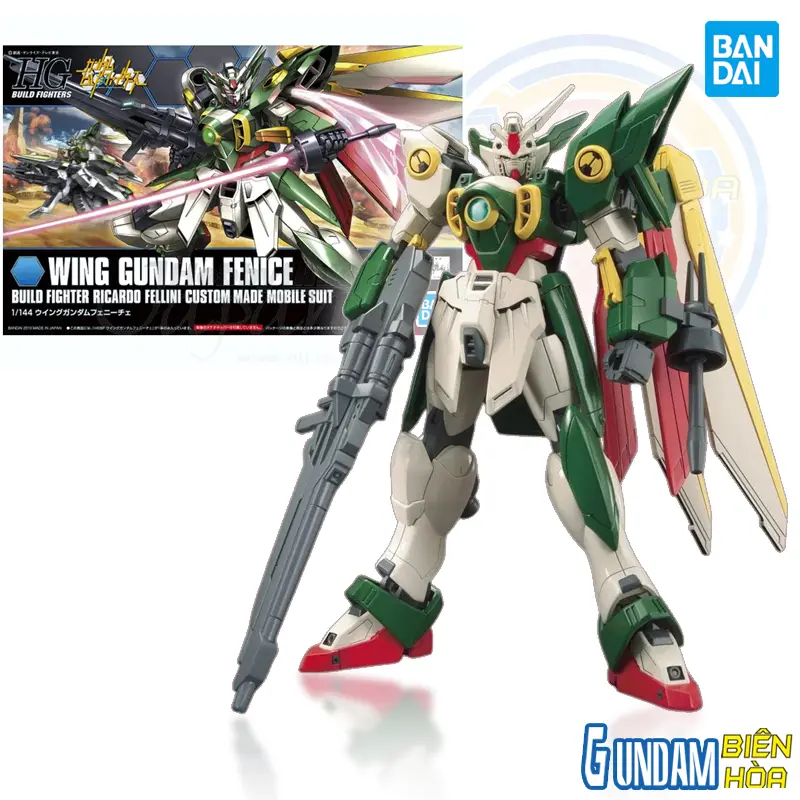 Mô hình lắp ráp HGBF 1/144 WING GUNDAM FENICE